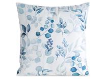 Dekoratyvinė pagalvėlė, mėlyna/balta, 45 cm x 45 cm