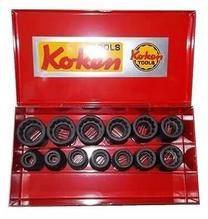 Smūginių galvučių komplektas Koken 14241M-05, 10 - 27 mm