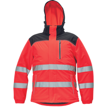 Darba jaka vīriešu Cerva Knoxfield HV, sarkana krās., 3XL izmērs
