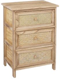 Komoda Home4you, šviesiai ruda sp., 58 cm x 29 cm x 40 cm