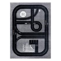 Ковер комнатные Hakano Beo Track, черный цв./серый цв., 170 см x 120 см