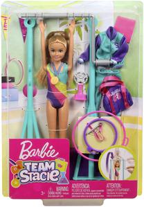 Lelle ar aksesuāriem Mattel Barbie Team Stacie GBK59, 24 cm, daudzkrāsaina