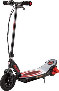 Elektrinis paspirtukas Razor E100 Power Core, juoda sp./raudona sp. Prekė su pažeista pakuote.