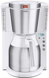 Filtra kafijas automāts Melitta Look Therm Timer 1011-15, balts krās.