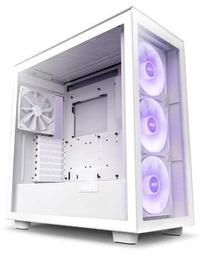 Kompiuterio korpusas NZXT H7 Elite RGB, skaidri sp./balta sp.