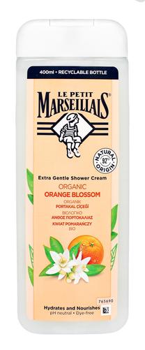 Kūno prausimosi kremas Le Petit Marseillais Organic Orange Blossom, 400 ml