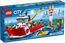 Konstruktorius LEGO® City Fire Boat 60109 60109, 412 vnt.