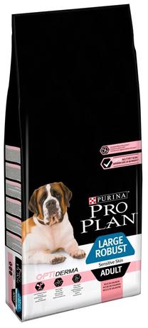 Kuiv koeratoit Purina Pro Plan Large Robust Sensitive Skin Salmon, lõhe, 14 kg