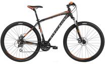 Велосипед горный Kross Hexagon 4.0, 29 ″, 21" рама, черный цв./oранжевый цв./серый цв.