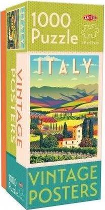 Dėlionė Tactic Vintage Italy 417438, 67 cm x 48 cm, 1000 vnt., įvairių spalvų