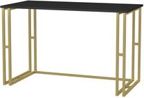 Kirjutuslaud Kalune Design Kane 322RTC1455, 120 cm x 60 cm, 74.8 cm, antratsiit v./kuld v.