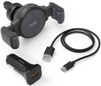 Telefono įkroviklis Hama FC-10C Flex, Qi Wireless, juoda sp., 10 W