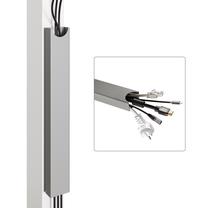 Держатель для кабеля Desktronic Magnetic, 370 x 50 мм, серый цв.