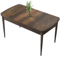 Valgomojo stalas išskleidžiamas Kalune Design Zen, baroque sp., 132 - 170 cm x 80 cm x 78 cm