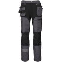 Kelnės Bo Safety Cirius, juoda sp./pilka sp., 50 dydis