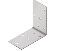 Tvirtinimo kampas Haushalt, 60 mm x 60 mm x 40 mm x 2 mm