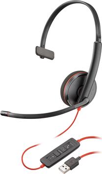 Vadu austiņas HP Blackwire C3210, melna krās.