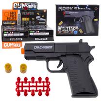 Žaislinis ginklas Lean Toys Military 27727, 13.5 cm Juoda sp.