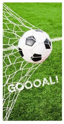 Paplūdimio rankšluostis RDO-65, baltas/žalias, 140 cm x 70 cm