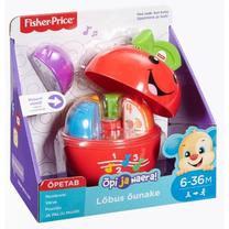 Развивающая игра, яблоко Mattel Fisher Price, 20.3 см, EE, многоцветный