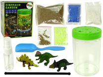 Комплект для выращивания растений Lean Toys Dinosaur Garden, многоцветный