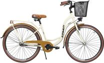 Dviratis miesto Azimut Vintage 3-Speed, 28 ", 17'' rėmas, kreminė sp./ruda sp.