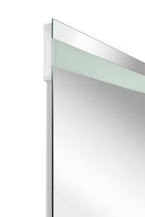 Kosmetinis veidrodis, su apšvietimu, kabinamas, 65 cm x 60 cm