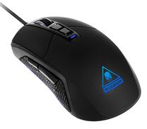 Vadu spēļu pele Kruger&Matz GM-150, ar vadu pie usb / ps/2, melna krās.