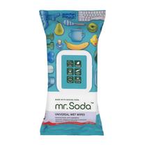Drėgnos servetėlės Mr. Soda, apsaugai nuo bakterijų/universalaus naudojimo/dezinfekavimui, 80 vnt.