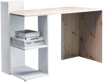 Rašomasis stalas su lentyna Paco PC-01, ąžuolo