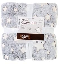 Pledi Home4you Glow Star, pelēka krās., 150 cm x 200 cm