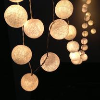 Lempučių girlianda Christmas Touch XY-BL2-10B, 1 m, geltona sp., 10 LED