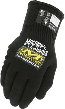 Cimdi sniega Mechanix Wear SpeedKnit Thermal S4DP05, pieaugušajiem, melna krās., 8, 2 gab.