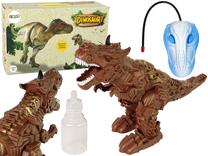 Радиоуправляемый динозавр Lean Toys Dinosaur 15162, коричневый цв.