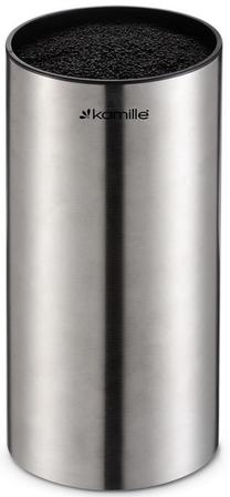 Peilių stovas Kamille Round Stainless Steel Blade Stand KM 7611, 11 cm