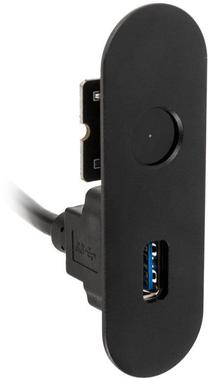Panelis Streacom ST-DX2-FIOA, melna krās.