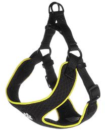 Шлейки для собак Flamingo Step & Go Tasha, черный цв., 450 - 500 мм x 12 мм, XS