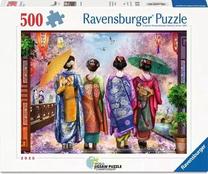 Dėlionė Ravensburger Blossom Walk, 36 cm x 49 cm, 500 vnt., įvairių spalvų