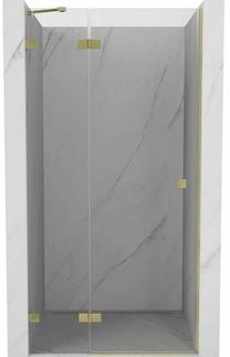 Dušo durys Mexen Lunar 834-085-000-55-00-L, 85 cm x 200 cm, aukso sp./grūdintas