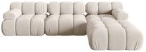 Modulinė sofa Micadoni Bellis 3D, smėlio sp., 282 x 188 cm x 64 cm