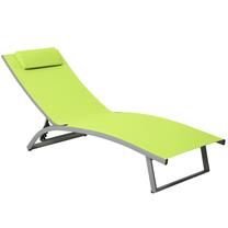 Lauko gultas Patio Summer, sidabro sp./geltona sp./žalia sp., 192 cm x 64 cm x 97 cm