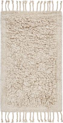 Vannas istabas paklājs Beliani Oltan, bēša krās., 80 cm x 50 cm