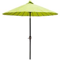 Paplūdimio skėtis, 213 cm, žalias