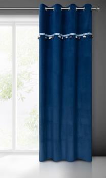Naktinė užuolaida ZKOD-01, tamsiai mėlyna sp., 140 cm x 250 cm