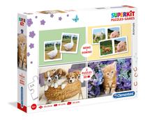 Пазл 2in1 Clementoni SuperKit 20240, 24 см x 33 см, 60 шт., многоцветный