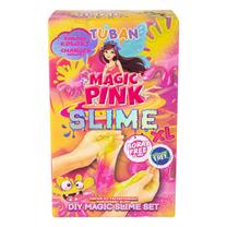 Šlykštuko - gleivių gamybos rinkinys Tuban Magic Pink Slime, rožinė sp.