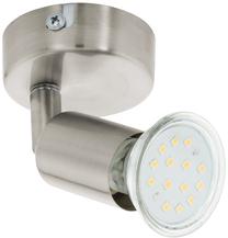 Valgusti lagi ja seinad Eglo Buzz Spot 92595, GU10, 3000 °K, 1 x 2.8 W, satiin nikkel v. / satiin nikkel v.