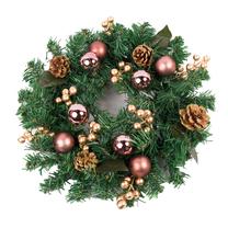 Ziemassvētku vainags Christmas Touch SY18QJHW-98-02, 300 mm, daudzkrāsaina