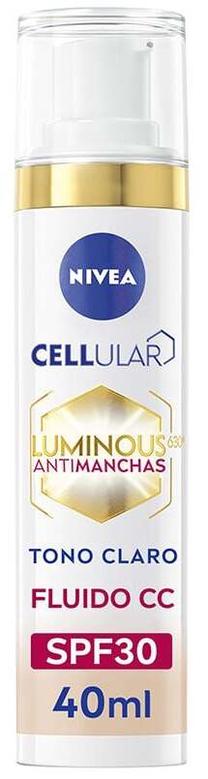 CC krēms Nivea Luminous 630º Anti Stain, SPF 30, caurspīdīga krās., clear, 40 ml