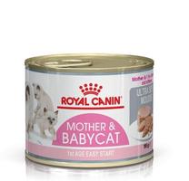 Mitrā kaķu barība Royal Canin Mother & Babycat Ultra Soft Mousse, 0.195 kg, 12 gab.